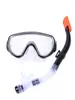 Gafas de buceo para adultos de marco grande, máscara integrada, tubo de snorkel semi-seco impermeable, equipo para aguas poco profundas, traje de snorkel