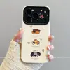 Adecuado para el Apple 18 Pro, este nuevo estuche para iPhone 18 Pro Max de estilo caricatura ofrece protección completa para la lente y presenta un colorido diseño de cabeza de perro.
