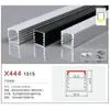 Luz Lineal de Aluminio Tira de LED de Aluminio Luz Lineal Empotrada de Aleación de Aluminio Sin Luz Principal Luz Lineal Luz de Armario Escalera