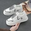 Zapatos de Mujer Primavera 2026 Nuevas Zapatillas Populares de Moda para Mujer, Zapatos Blancos Populares de Suela Gruesa de Este Año