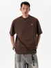 Camiseta Casual Nanxia Holgada Suave Amigable con la Piel Transpirable Cómoda Verano Nueva Moda Manga Corta para Hombre Sencilla Versátil Camiseta Corta