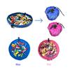 Fábrica en Stock bolsa de almacenamiento rápido para juguetes infantiles bolsa de almacenamiento para bloques de construcción para bebés al aire libre bolsa con cordón bolsa con cordón en stock
