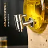 Jarra de Vino con Grifo, Botella de Vino Especial, Botella de Vidrio para Vino, Recipiente Sellado para el Hogar, Jarra de Vino Medicinal de Ginseng, Jarra de Vino, Licor
