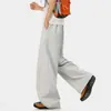 Pantalones de Paracaidista con Parches Estilo Americano para Hombre, Nueva Tendencia de Verano Marca Holgados Caída Deportivos Senderismo Casual Largos
