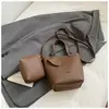 Bolsa Saco Fashion e Simples para Mulheres, Nova Bolsa de Mão e Transversal Vintage 2026 com Padrão Lichia, Bolsa de Trabalho com Design de Nicho