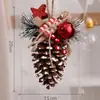Decorações de Natal Decoração de Natal bola Árvore de Natal pinha saco de material diy layout ornamentos criativos adereços