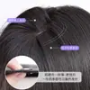 Extensão de Cabelo Sintético Feminina, Estilo Peça Única, Volumosa, Invisível, Sem Costura, Cabelo Longo Cacheado, Conjunto de Três Peças