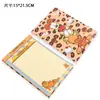 Garfield Gato Amarillo Pequeño Bloc de Notas de Clipboard A5 Desprendible, Cuaderno de Páginas de Color de Alta Estética, Cuaderno Rayado para Mensajes de Estudio Engrosado de 100g