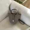 Bolso Cubo Retro de Nicho para Mujer, Nuevo Bolso de Mano de Moda Tendencia, Estilo Coreano de Gran Capacidad con Textura, Bolso Cruzado para Viajes Diarios para Mujer