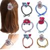Estilo coreano Simples Dia dos Namorados Quatro Headwear Anel de Cabelo Corda de Cabelo Corda de Cabelo Etsy Corda de Cabelo Pequenos Tendões de Borracha Nó Multicolorido Anel de Cabelo
