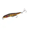 Cebo Señuelo de 8 Colores 6G/10.7Mm Flotante Cuentas Sonajeras Minnow Mejorado Ataque de Tres Ganchos Bajo Señuelo Artificial
