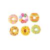 Deliciosa y Sabrosa Serie de Donas Resina Mixta Pequeños Accesorios Accesorios DIY Pinzas para el Cabello Ligas para el Cabello Juguetes Realistas de Comida en Miniatura