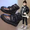 Botas de Neve para Meninas 2026 Inverno Novo Impermeáveis Botas Infantis Sapatos Grandes de Algodão Botas Curtas para Estudantes Crianças Médias e Grandes Sapatos Grandes de Algodão