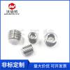 Tornillo de apriete de cabeza de goma hexagonal con incrustaciones de acero inoxidable 304, cabeza de goma, máquina, medidor, cable superior de presión, tornillo para vidrio