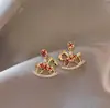 Ano Novo do Cavalo Nova Moda Brincos de Luxo Leve Personalizados Estilo Chinês Design de Nicho Cavalo do Zodíaco para o Sucesso Brincos