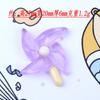 Cuerda para el pelo pinza para el pelo joyería DIY adornos materiales hechos a mano accesorios de resina venta al por mayor nuevo caricatura molino de viento luminoso