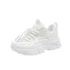 Zapatillas de Malla para Niñas 2026 Primavera/Verano Transpirables Campus Casual Infantil Zapatos de Papá Estudiante Zapatos Blancos Transpirables