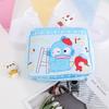Bolsa de Armazenamento de Algodão Sanitário Série Carto Cap Bolsa Portátil Fofa para Menina para Cosméticos e Pequenos Itens