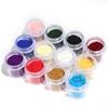 Arte de Uñas Transfronterizo 10G Polvo de Terciopelo Embotellado Accesorios para Arte de Uñas Polvo Esponjoso de Terciopelo Lentejuelas con Brillo para Arte de Uñas 12 Colores