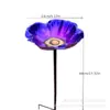Artesanías de Metal Nuevas Transfronterizas en Cuatro Colores, Comederos para Pájaros, Dispensadores de Agua para Animales, Productos de Jardín para Exteriores, Entrega Directa de Fábrica