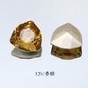 Dongzhou Crystal 12-24 Diamante Gordo Triangular Puntiagudo Fondo Diamante DIY Accesorios de Joyería Diamante de Vidrio de Colores Ropa Zapato Bolso Diamante Decorativo