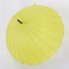 En stock al por mayor paraguas de floración en agua de 24 varillas paraguas de asta recta paraguas parasol pequeño y fresco paraguas a prueba de viento mango curvo paraguas de negocios