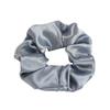 Anillo Retro Estilo Ins de Satén de Seda Anillo de Salchicha Gorda Francés Europeo y Americano Anillo para el Cabello de Intestino Grueso Grande Cuerda para el Cabello Tamaño Grande Accesorios para el Cabello de Color Sólido para Mujer