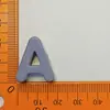 26 Letras Inglesas Flor de Sapato Buraco de Sapato Acessórios de Sapato Letra Acessórios Diy Flor de Sapato Dia do Trabalho Acessórios de Sapato Fivela Acessórios