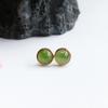 Brincos de Jade com Prata S925 Incrustada de Jade Natural Hetian, Brincos de Jadeíta, Venda Direta da Fábrica de Joias S2100712A