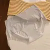 Pantalones de Mascarilla de Seda de Hielo Finos y Sin Costuras para Mujer, Entrepierna Extendida de 16 cm, Bragas Antibacterianas de Algodón con Efecto Levanta Glúteos, Nuevo Estilo de Verano