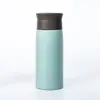 Copo Plástico de Parede Dupla 380ml, Copo de Água de Vidro Fashion, Copo de Água Portátil para Estudante, Copo Publicitário para Presente, Atacado do Fabricante
