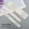 Lima de Astillas de Madera Especial para Manicuristas de Calidad, Lima Ultra Fina para Uñas Naturales, Tira para Dar Forma y Pulir Uñas, Lima de Uñas Lavable