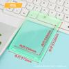 Ladrillo de tarjeta transparente colorido álbum ins cubierta para tarjeta pequeña ladrillo transparente acrílico cubierta protectora para tarjeta pequeña de 3 pulgadas venta al por mayor