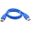 Cabo de dados macho-macho USB 3.0 de 1 metro direto da fábrica Disco rígido móvel de alta velocidade USB de cabeça dupla AM-AM-AM