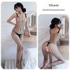 Meias Sexy Sexy Femininas de Malha Sexy Transparente Longa Noite Sem Tentação 5135 Conjunto