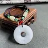Colgante Pixiu Tallado por Ambos Lados, Collar de la Fortuna del Año Animal, Colgante de Moda Piqiu de Transferencia para Hombres y Mujeres, Cadena de Suéter de Gama Alta