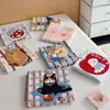 Nuevo Estilo Primavera y Verano Clase A Tela Gruesa de Algodón Puro Juego de Sábanas, Sábana Ajustable y Funda Nórdica de Tres Piezas, Diseño de Dibujos Animados de Algodón Puro para Dormitorio de Estudiante Cama Individual