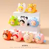 Color Sólido Niña Animal Muñeca Linda Bolsa Ciega Accesorios de Resina DIY Colgante Llavero Dibujos Animados Pequeños Adornos de Escritorio