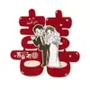 Adesivos Temáticos de Casamento para Decorar o Quarto de Casamento, Porta de Entrada, Porta do Quarto e Conjunto de Adesivos 3D