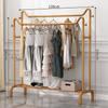 Varal de Secagem de Roupas com Orelhas de Gato para Uso Doméstico, Haste de Roupa de Chão para Quarto, Varal Móvel Simples para Roupas e Chapéus para Dormitório Interno
