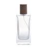 Atacado Frasco de perfume de vidro 30ml 50ml Amostra de óleo essencial cosmético Frasco spray Tampa de faia Subfrasco de perfume Lote