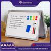 Quadro Branco Dobrável Personalizado Dupla Face Estilo Igual ao da Amazon Quadro Branco para Pintura de Escritório Tipo A Quadro Branco Magnético de Mesa Pequeno para Crianças
