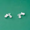 Plata de Ley S925 Sólida Estilo Chino Nuevo Estilo Chino Bolsa de Dinero Colgante de Loto DIY Pulsera de Cristal Pulsera