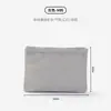Bolsa de Armazenamento Bolsa de Armazenamento para Viagem em Casa Bolsa Digital Bolsa de Maquiagem Fibra de Poliéster Bolsa de Remédios MUJI Bolsa de Maquiagem com Zíper de Rede