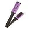 Pinza Plancha para Alisar el Cabello Transfronteriza Tabla para el Cabello Venta al por Mayor Peine de Splint en V Peine de Estilismo para Alisar y Rizar Doble Propósito Tirar Peine de Splint Recto para el Hogar