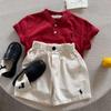 Camisa polo listrada infantil para meninos, manga curta, verão, cor sólida, marca moderna, camiseta polo infantil com gola, modelo fino para meninas.