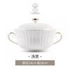 Alto-olhando Jingdezhen alta-branco porcelana dourada-pintada de alta qualidade terno de talheres caixa de presente conjunto completo de peças de reposição combinação opcional