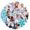 50 Adesivos de Desenho Animado da Princesa Aisha de Frozen para Caderno, Copo d'Água, Mala, Celular, Adesivos Decorativos DIY
