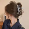 Pinza de garra grande versátil coreana para cabello grueso, pinza de tiburón para mujer, pasador elegante y moderno para recogidos
