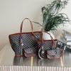 Bolsa Tote de Grande Capacidade, Nova Bolsa de Ombro Simples da Moda Casual para o Dia a Dia, Bolsa Versátil Retro Tendência Europeia e Americana para Mulheres